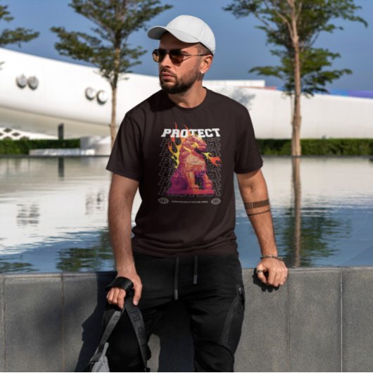 Chinese Dog Dragon T-shirt