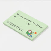Chinese dokter uil - Post-It-Notes blok Post-it® Notes (Schuin)