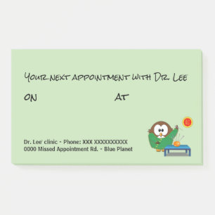 Chinese dokter uil - Post-It-Notes blok Post-it® Notes