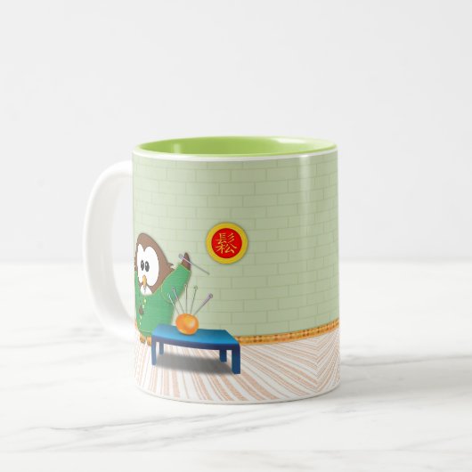 Chinese doktersstuil - mok (Voorkant links)