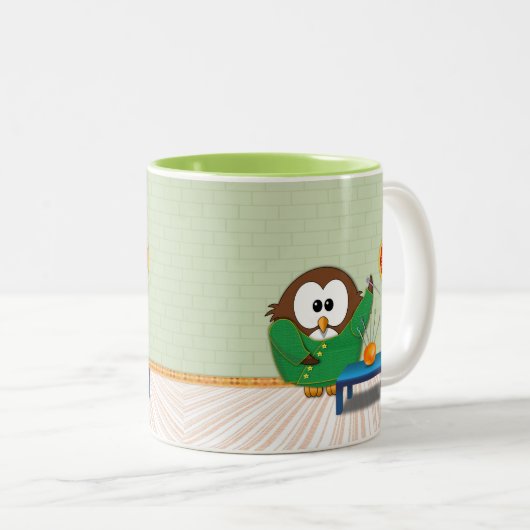 Chinese doktersstuil - mok (Voorkant rechts)