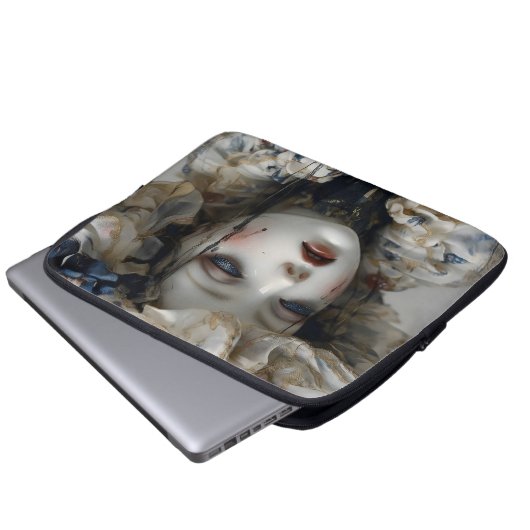 Chinese dollar laptop sleeve (Voorkant onderkant)