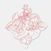 Chinese doos bedankdoosjes (Uitgevouwen)