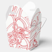 Chinese doos bedankdoosjes (Geopend)