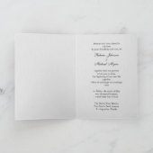 Chinese Double Happiness Wedding Uitnodigt (Binnen)