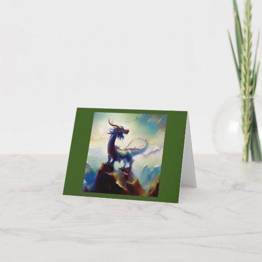 Chinese draak (12) kaart (Voorkant)