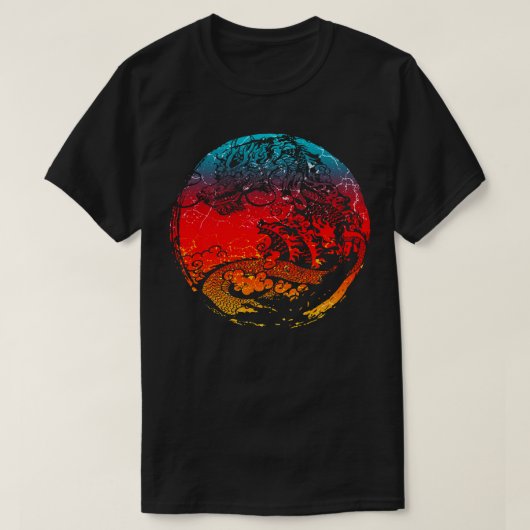 Chinese Draak 13 T-shirt (Design voorkant)