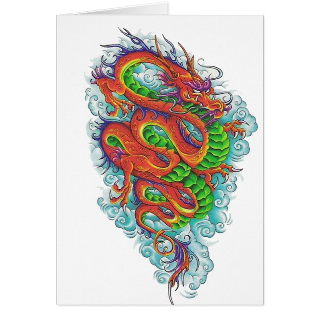 Chinese draak 2 (Voorkant)