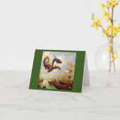 Chinese draak (20) kaart (Gele Bloem)