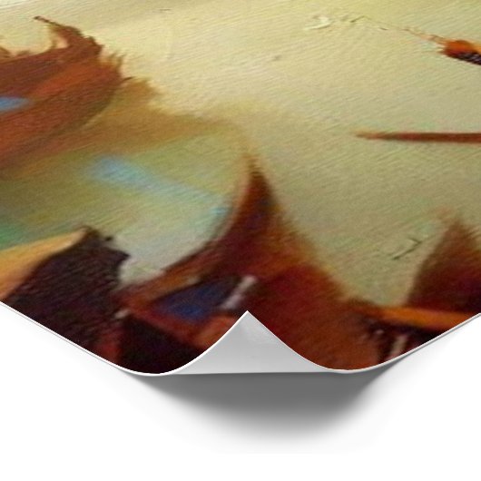 Chinese draak (20) poster (Hoek)