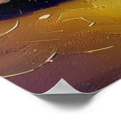 Chinese draak (21) poster (Hoek)