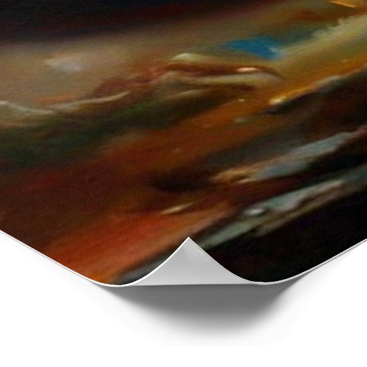 Chinese draak (23) poster (Hoek)