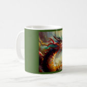 Chinese draak (29) koffiemok (Voorkant links)