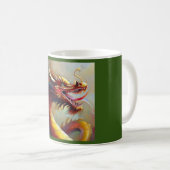 Chinese draak (35) koffiemok (Voorkant rechts)