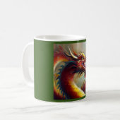 Chinese draak (35) koffiemok (Voorkant links)