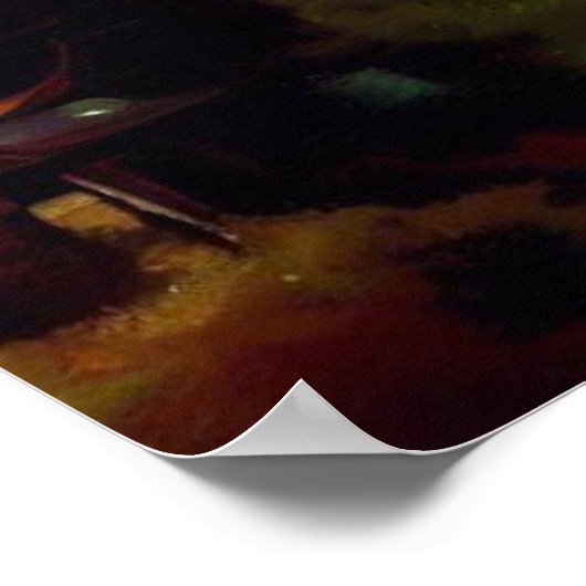 Chinese draak (36) poster (Hoek)