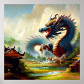 Chinese draak (36) poster (Voorkant)