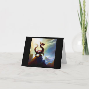 Chinese draak (3) kaart