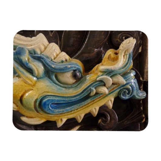 Chinese draak 3"x4" magneet (Horizontaal)