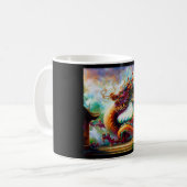 Chinese draak (6) koffiemok (Voorkant links)