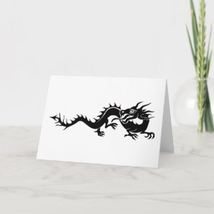 Chinese draak (9) feestdagen kaart