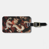 Chinese draak bagagelabel (Voorkant horizontaal)