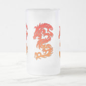 Chinese draak Bevestigde glazen Mok (Center)