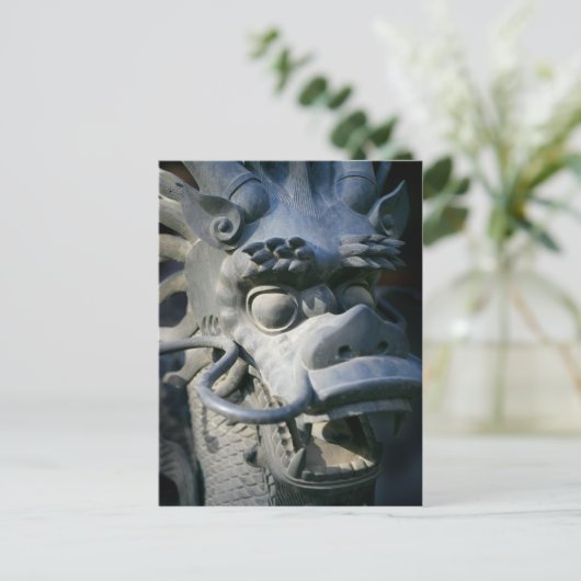 chinese draak briefkaart (Staand voorkant)