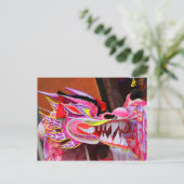 Chinese draak briefkaart (Staand voorkant)