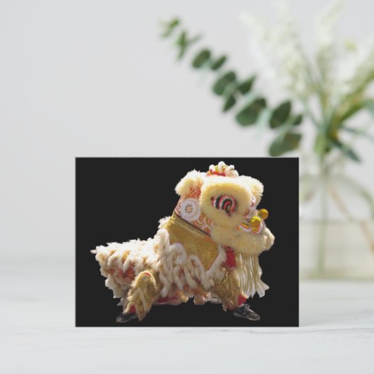 Chinese draak briefkaart (Staand voorkant)