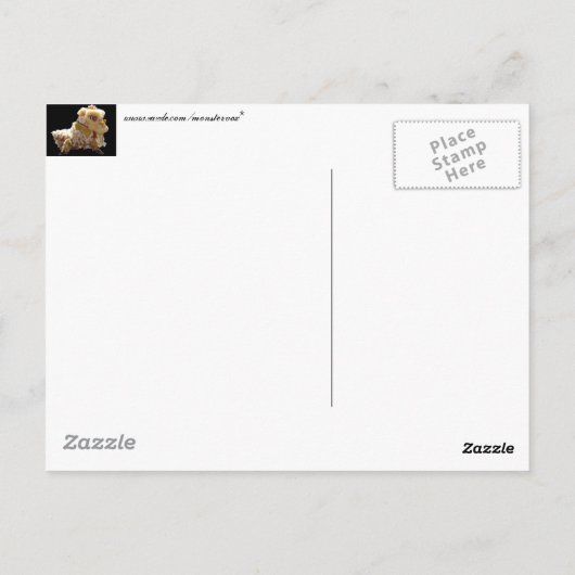 Chinese draak briefkaart (Achterkant)