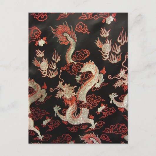 Chinese draak briefkaart (Voorkant)