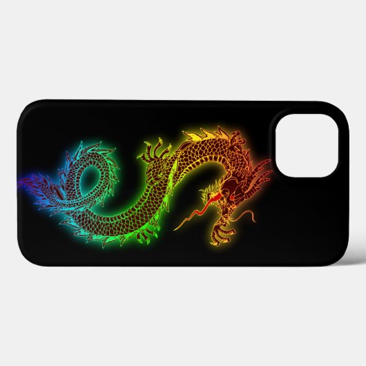 Chinese draak Case-Mate iPhone case (Achterkant (horizontaal))
