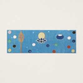 Chinese draak Colorful Stippen  Waterverf Mini Visitekaartjes