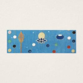 Chinese draak Colorful Stippen  Waterverf Mini Visitekaartjes