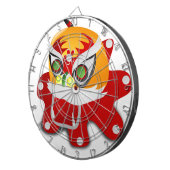 chinese draak dartbord (Voorkant Rechts)