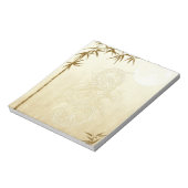 Chinese draak en Bamboo Notitieblok (Linkerzijde)