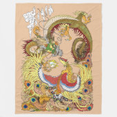 Chinese draak en deken van de peuk (Voorkant)