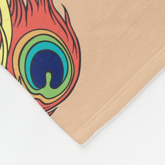 Chinese draak en deken van de peuk (Hoek)