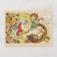 Chinese draak en tongbek