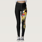 Chinese draak en tongbek leggings (Voorkant)