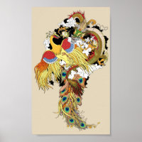 Chinese draak en tongvarken
