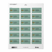 Chinese draak etiket (Full Sheet)