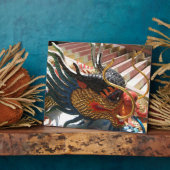 Chinese draak fotoplaat (Zijkant)