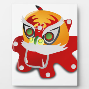 chinese draak fotoplaat