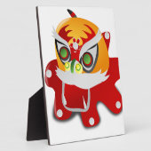 chinese draak fotoplaat (Zijkant)