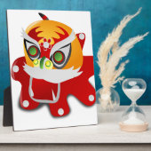 chinese draak fotoplaat (Zijkant)