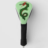 Chinese draak golf hoofd cover (Voorkant)