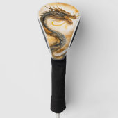 Chinese draak golfheadcover (Voorkant)