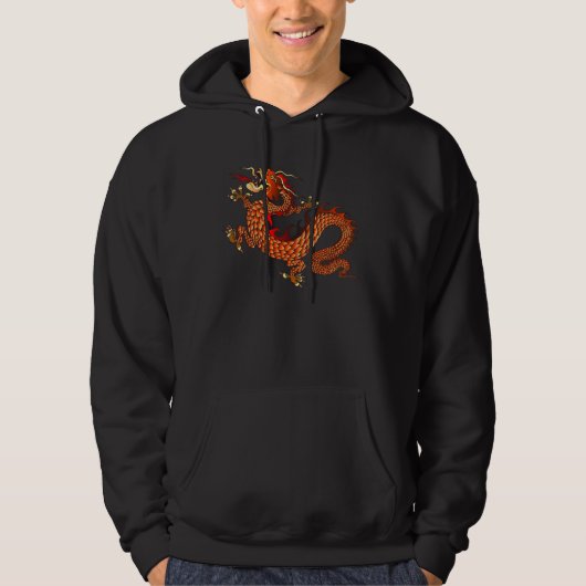 Chinese draak hoodie (Voorkant)